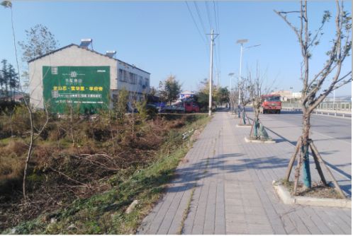 安陆书山南院墙体广告