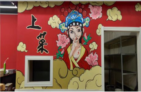 安陆墙体彩绘的发展和应用
