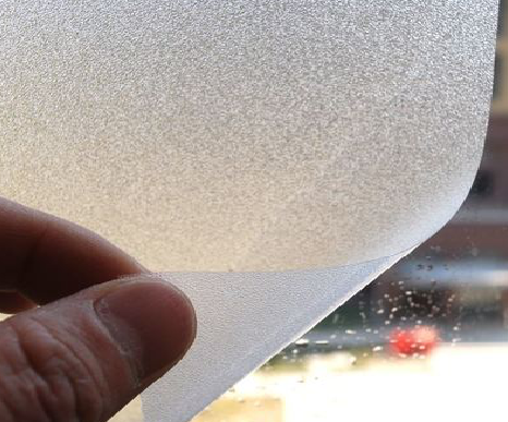 安陆玻璃门外面粘广告用什么材料好？